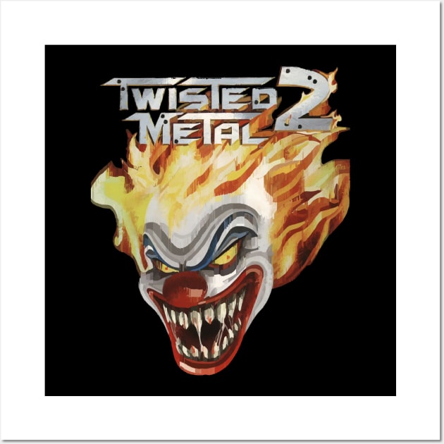 Twisted Metal 2 1996 Wall Art by talida_illustration